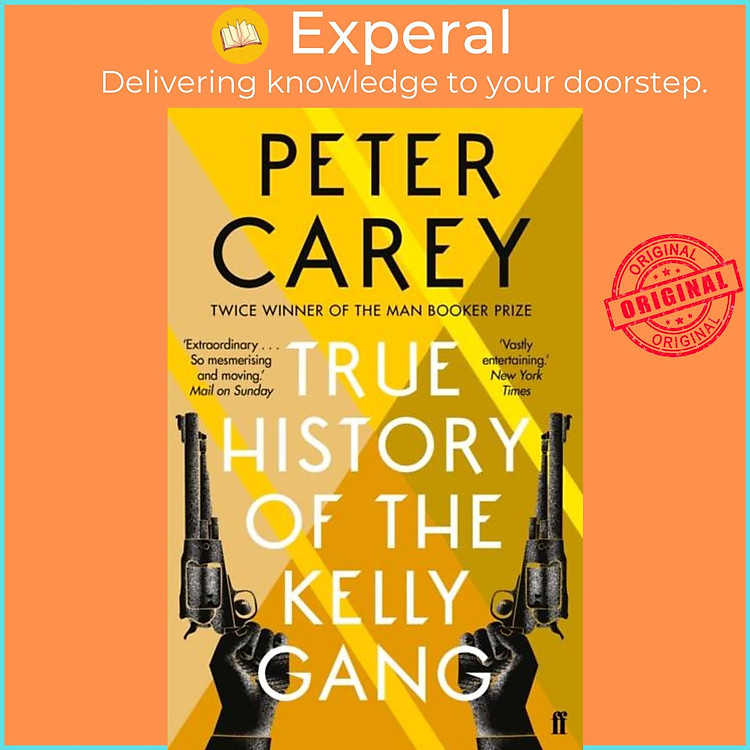 Sách - True History of the Kelly Gang by Peter Carey (UK edition, paperback)