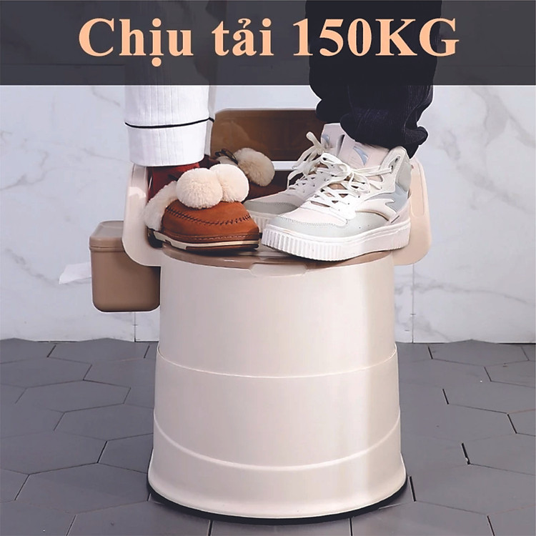 Bồn Cầu Di Động Đa Năng Có Tay Vịn Chính hãng Giá tốt - Hình ảnh 5