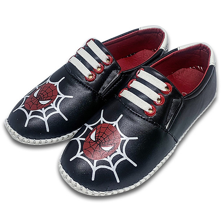 Giày lười, giày 3D bé trai người nhện XT121D