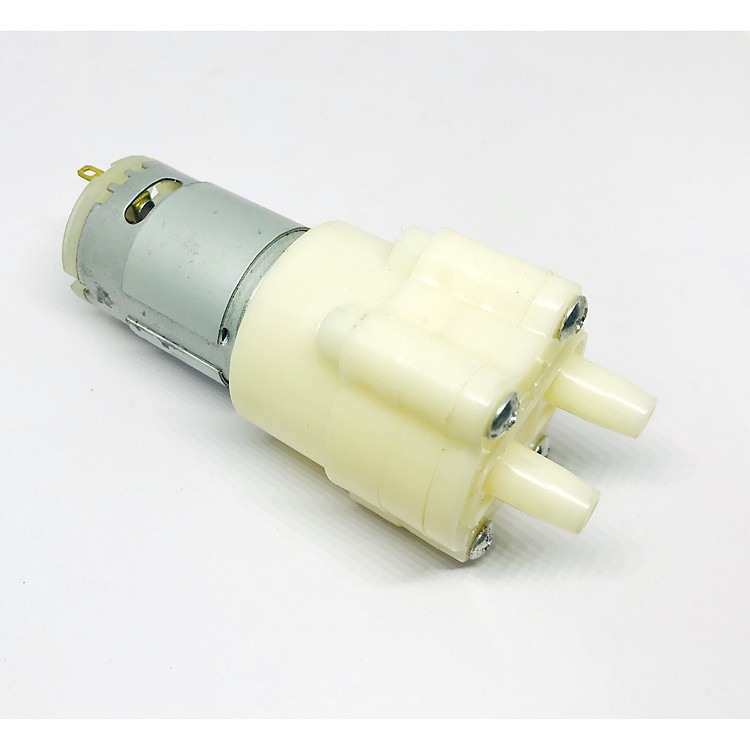 Máy bơm mini bơm tự mồi DC 12V-24V động cơ 385 bơm 2 lít/phút - LK0082