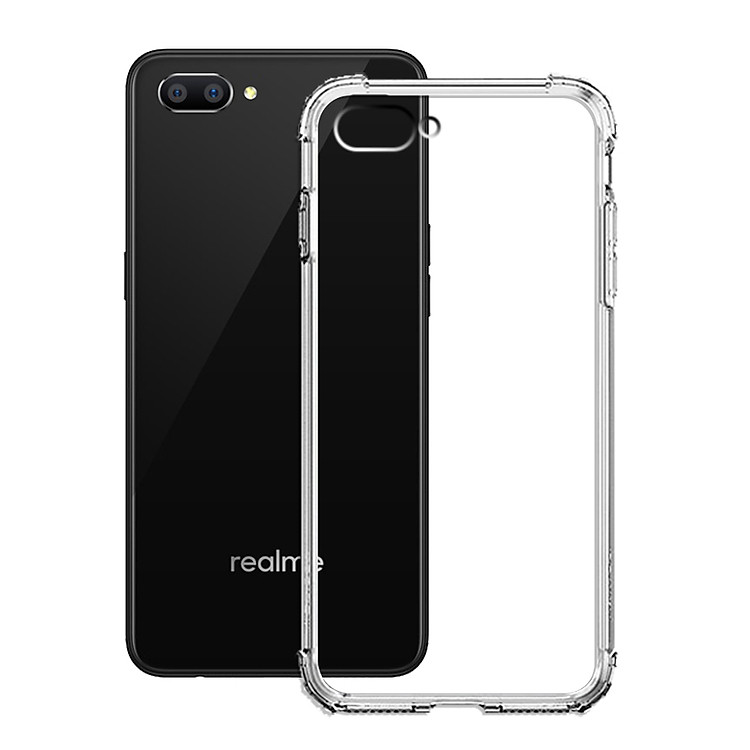 Ốp Lưng Chống Sốc cho điện thoại Realme C1 - Dẻo Trong - Hàng Chính Hãng