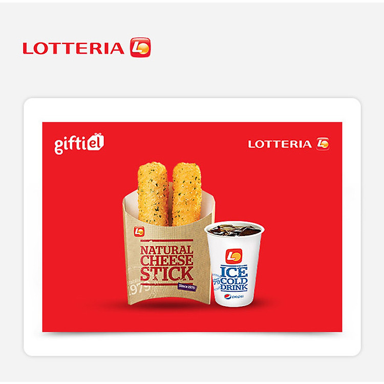 Lotteria - Cheese Stick Set