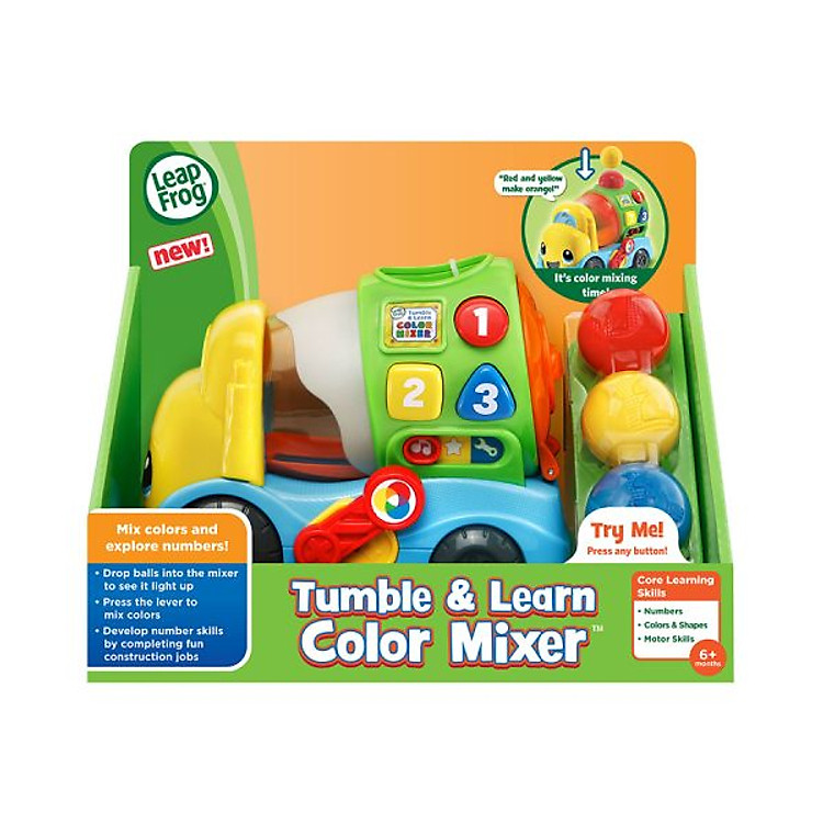 Mua Đồ Chơi LEAPFROG Xe Bồn Sắc Màu Chính hãng Giá rẻ - Hình ảnh 4