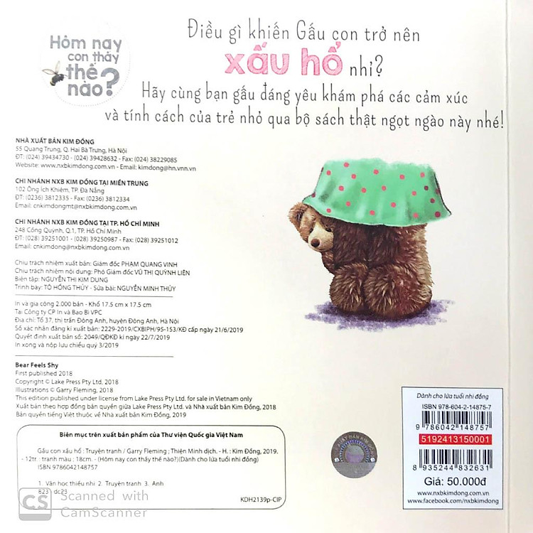 Hôm Nay Con Thấy Thế Nào - Gấu Con Xấu Hổ - Ảnh 4