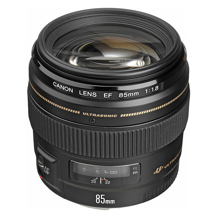 Ống Kính Canon 85mm f/1.8 USM EF (Hàng Nhập Khẩu) - Tặng Tấm Da Cừu Lau Ống Kính