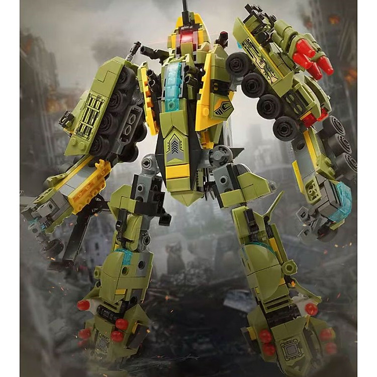 Hộp 6 bộ đồ chơi Robot Qman 41108 Chính hãng Ưu đãi - Hình ảnh 2