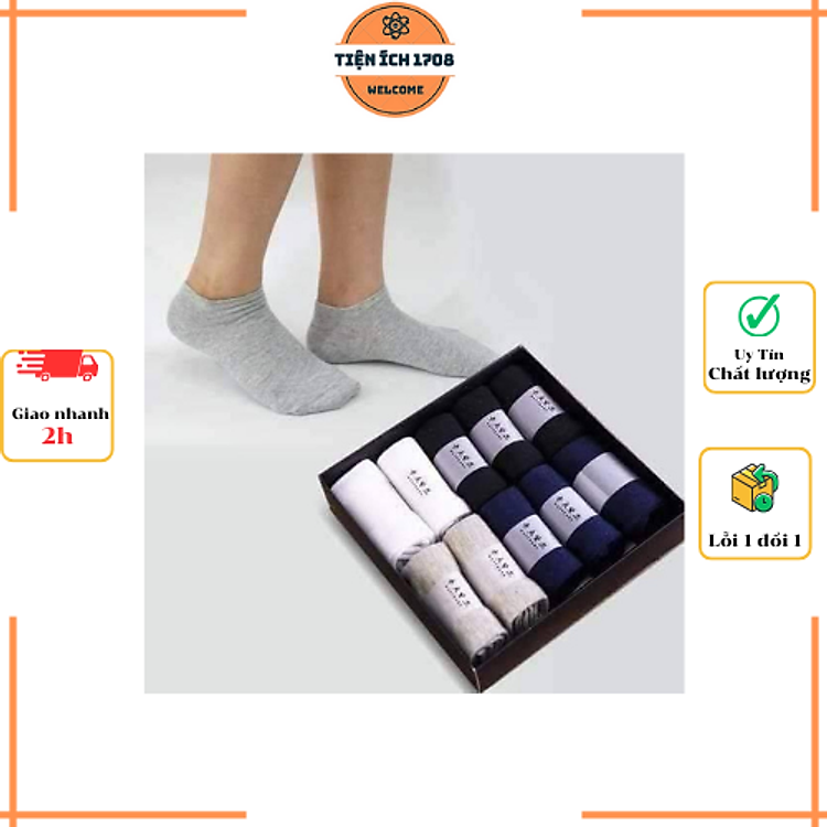 Combo 10 Tất Nam Chống Hôi Chân
