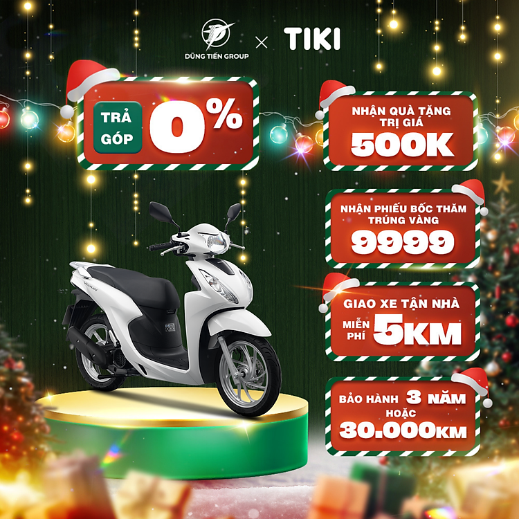 Xe Máy Honda Vision 2025 - Phiên Bản Tiêu Chuẩn