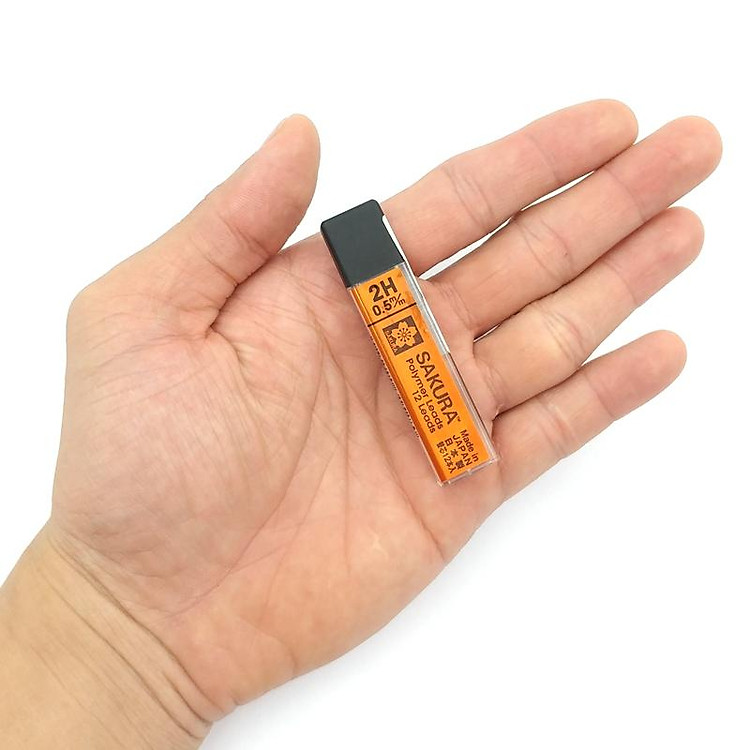 Ruột Bút Chì Bấm Sakura 2H 0.5mm - Ảnh 3
