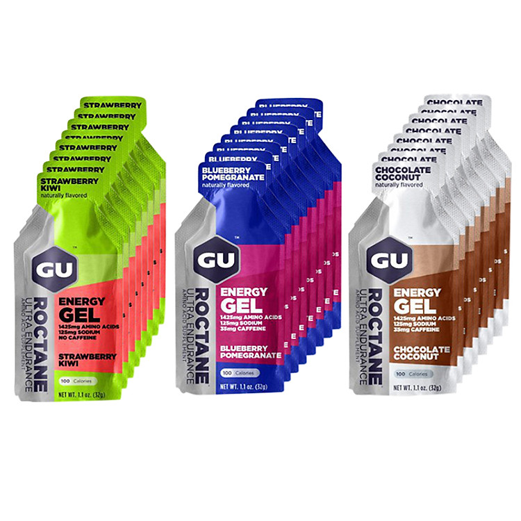 Gel năng lượng GU Roctane Energy - Mixed Box - hộp 24 gói (3 vị) (Giao vị ngẫu nhiên)