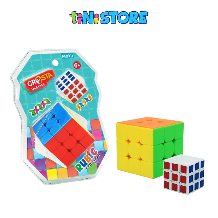 Tìm mua tại Avakids: Rubik 3x3 kèm Rubik nhỏ DK81083 - Ngập tràn khuyến mãi