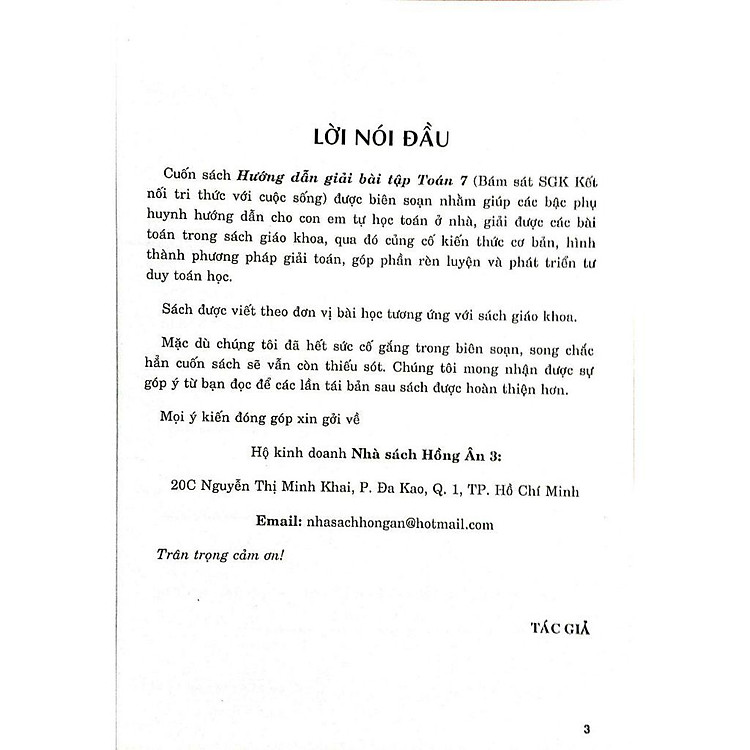 Hướng Dẫn Giải Bài Tập Toán 7 (Bám Sát SGK Kết Nối Tri Thức Với Cuộc Sống) - Ảnh 5