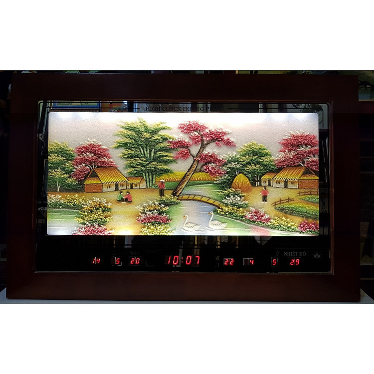 Lịch vạn niên tranh đá quý ,Ngôi nhà bên sông -2053