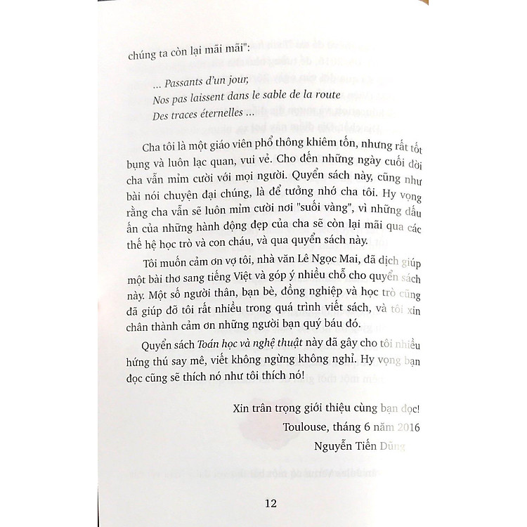 Toán Học và Nghệ Thuật (Tái Bản)