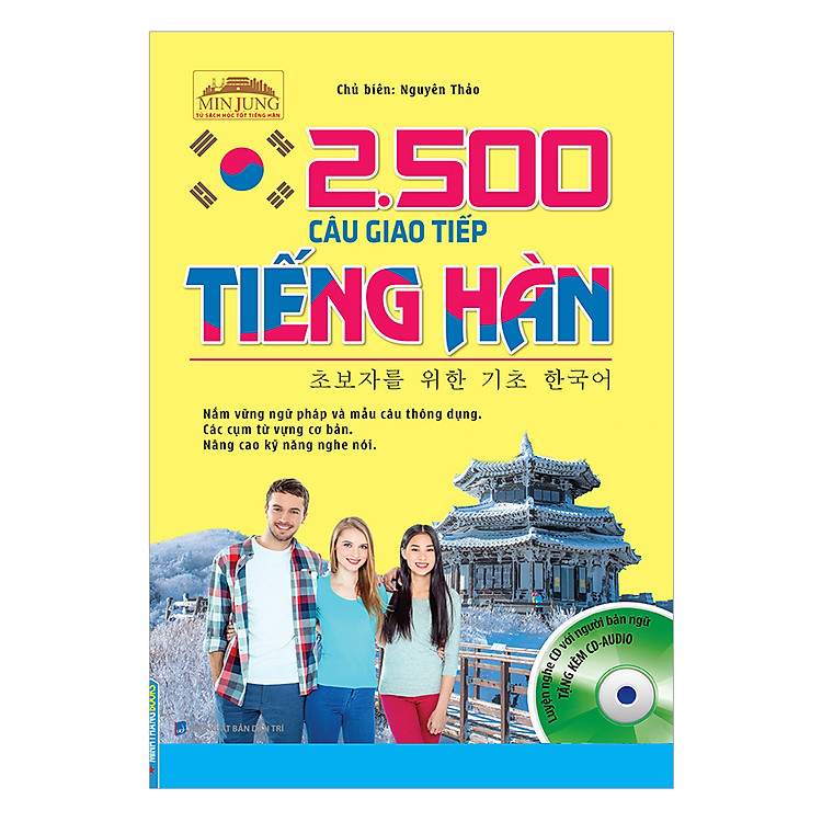 Sách 2500 Câu Giao Tiếp Tiếng Hàn