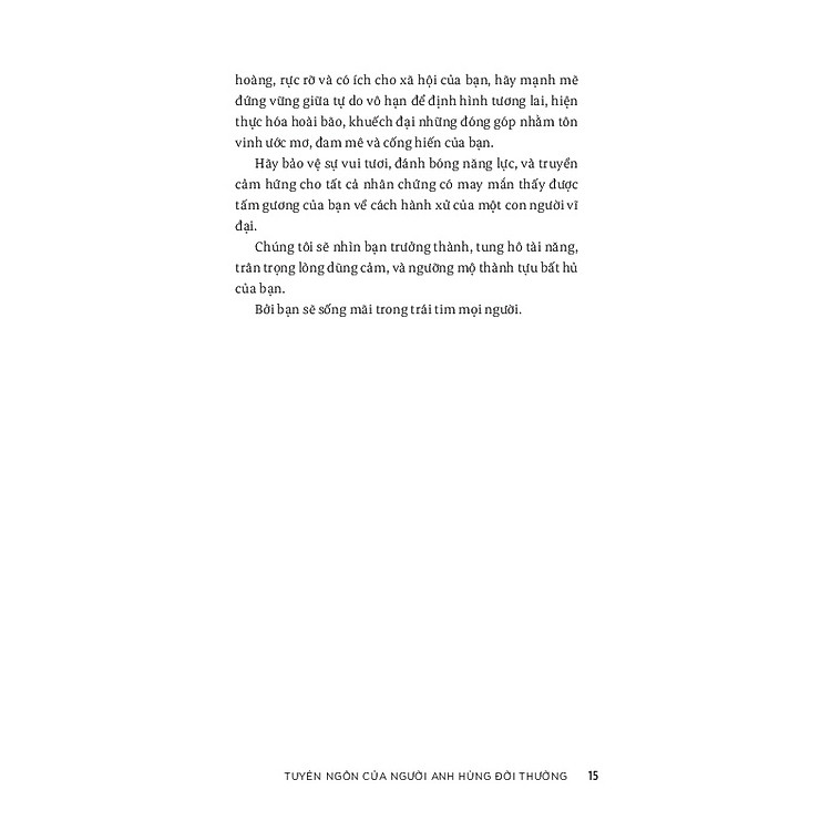 Tuyên Ngôn Của Người Anh Hùng Đời Thường - The Everyday Hero Manifesto - Ảnh 7