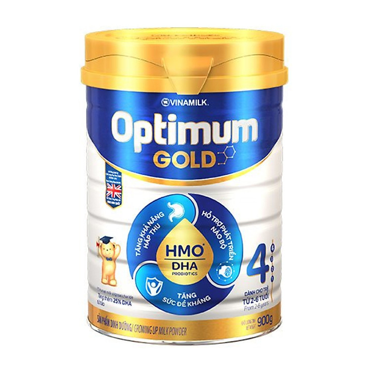 Sữa Bột Optimum Gold 4 Hộp 900G Tiết kiệm