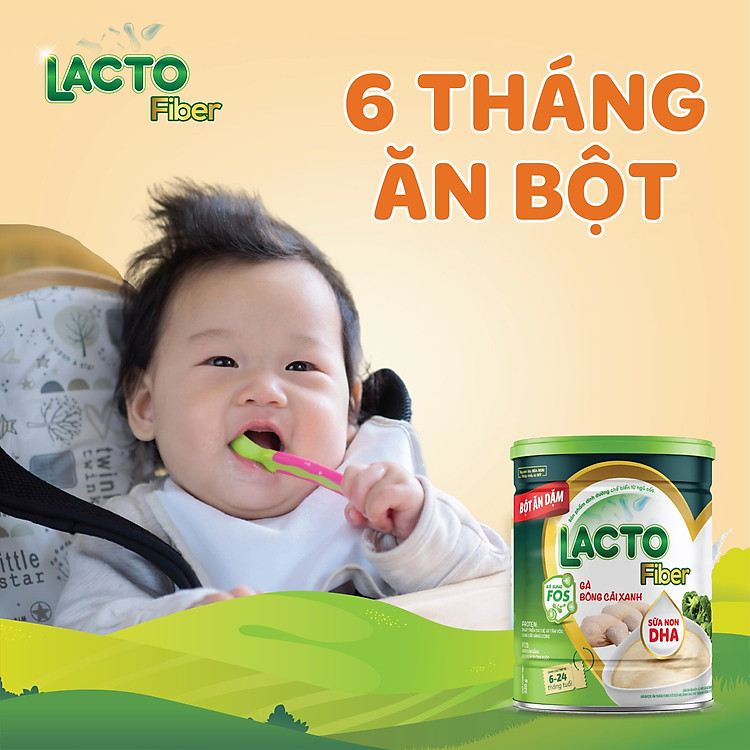Bột Ăn Dặm Lacto Fiber 320g Chất lượng Ưu đãi - Hình ảnh 2