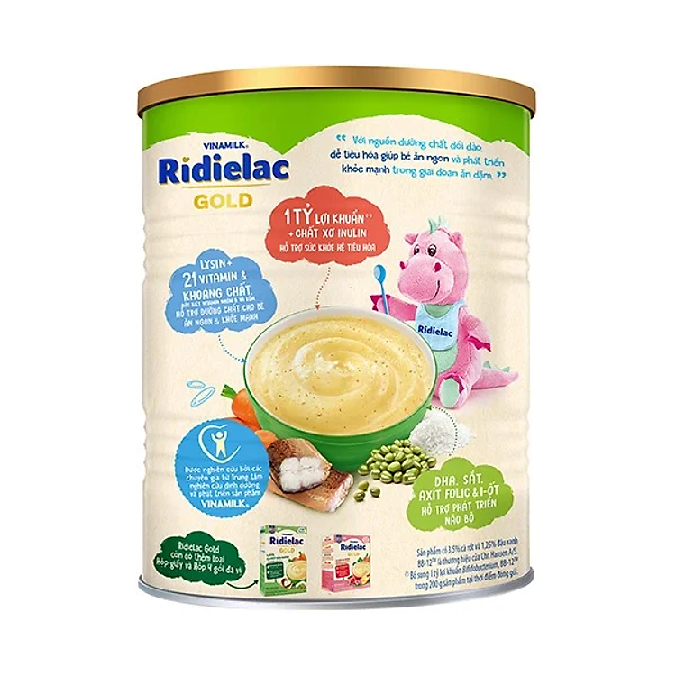 Bột Ăn Dặm Ridielac Gold 350G Ưu đãi - Hình ảnh 3