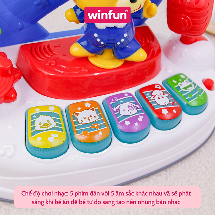 Đàn nhạc động vật Pu Winfun 0796-NL Chính hãng Tiết kiệm - Hình ảnh 5