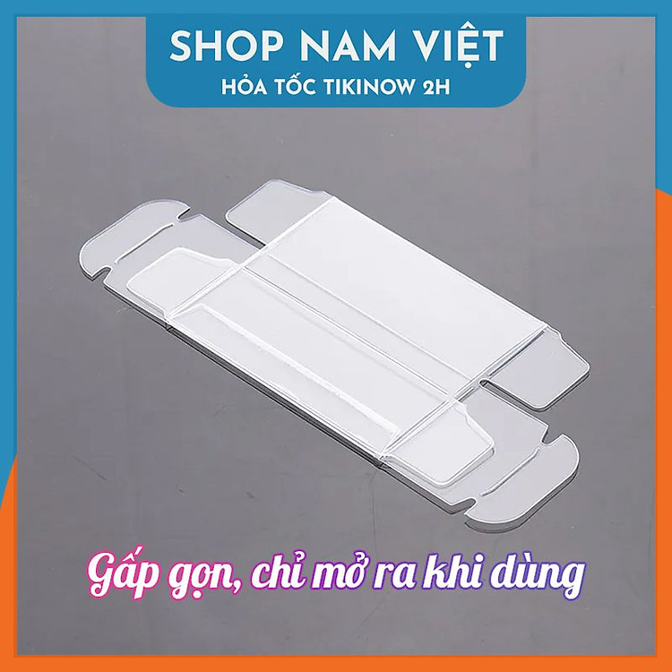 Hộp Nhựa PVC PET Dẻo Trong Suốt (12x12x12cm) - Ảnh 3