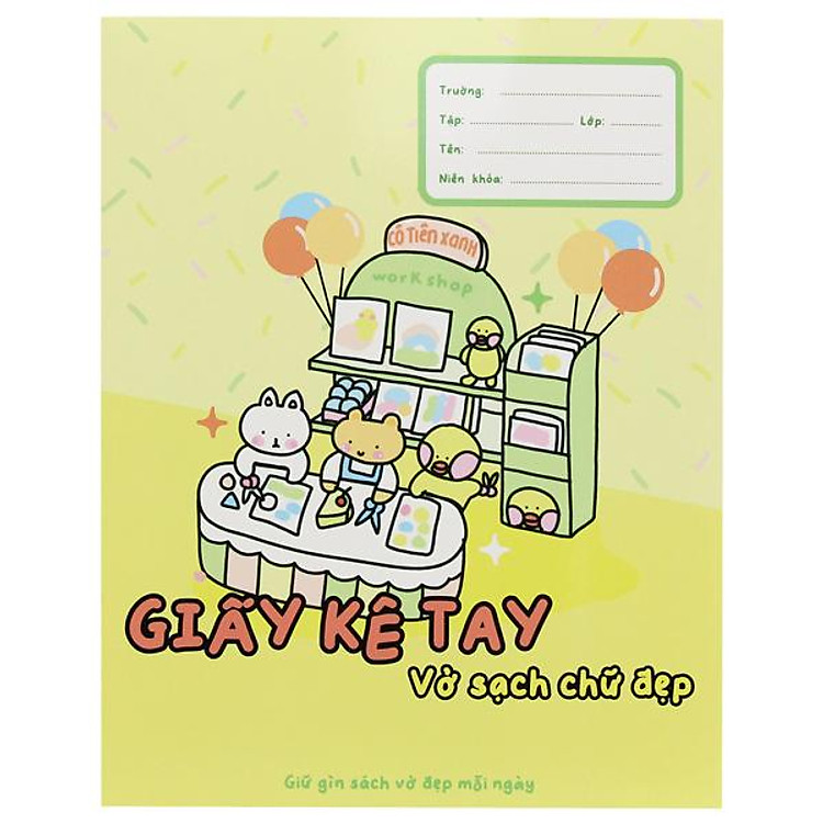 Giấy Kê Tay Cô Tiên Xanh – The Sun (Màu Vàng)