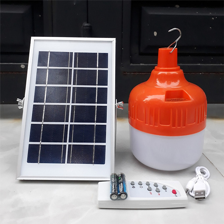 Đèn Led Búp Năng Lượng Mặt Trời Công suốt 150W