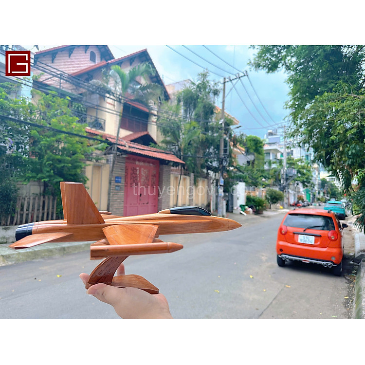 Mô Hình Máy Bay Gỗ Cao Cấp - Ảnh 4