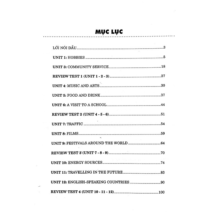 Bài Tập Trắc Nghiệm Tiếng Anh Lớp 7 (Không Đáp Án) - Ảnh 5