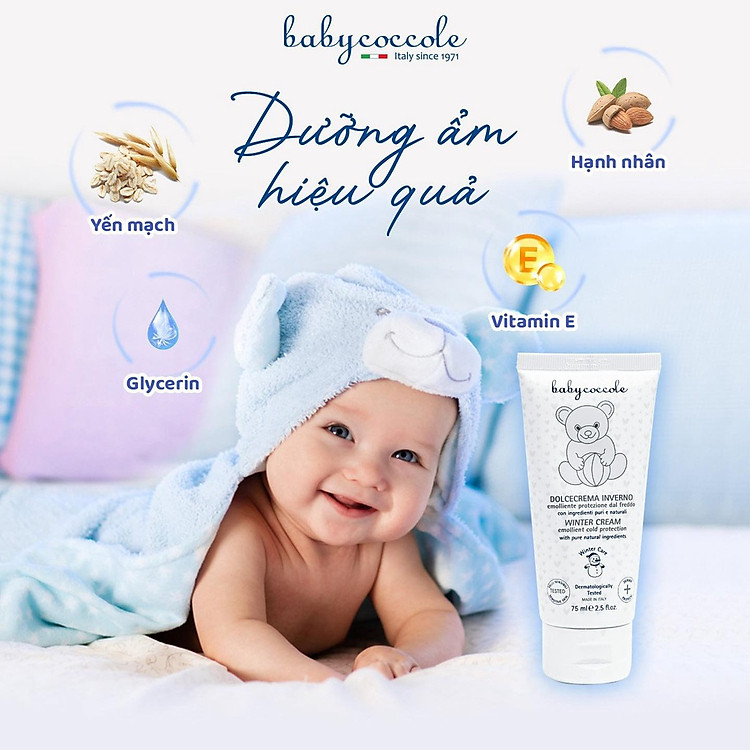Mua tại Tiki: Babycoccole - Kem giữ ấm 75ml Chính hãng, giá tốt