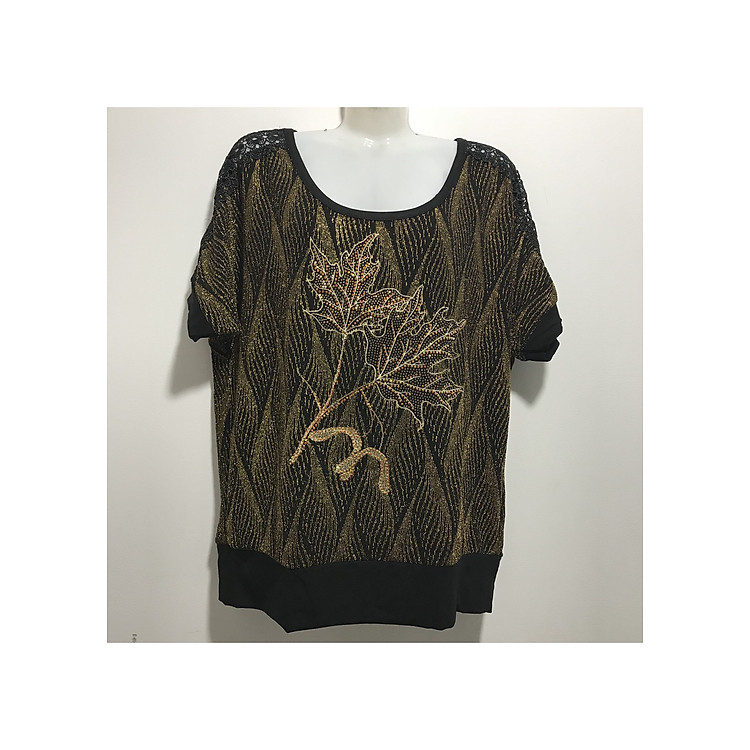 áo thun kim tuyến dấu bụng