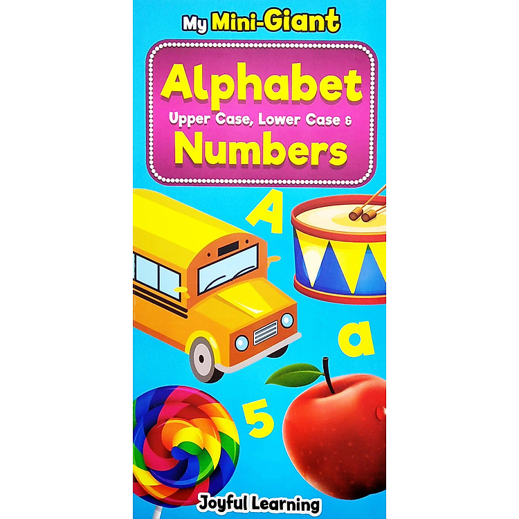 My Mini Giant: Alphabet Upper Case, Lower Case & Numbers - Ảnh 2