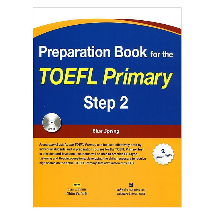 Preparation Book For The Toefl Primary Step 2 (Kèm 1 Mp3)