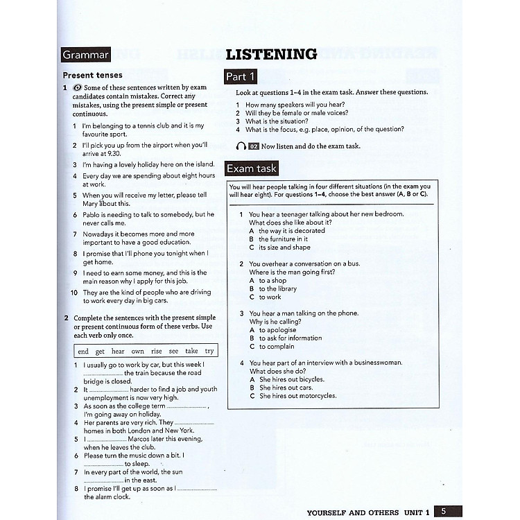 Compact First Workbook with Answers with Audio