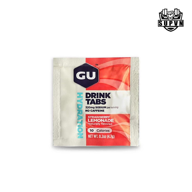 Viên Sủi Bù Điện Giải GU Hydration Drink Tabs - Ống 12 Viên