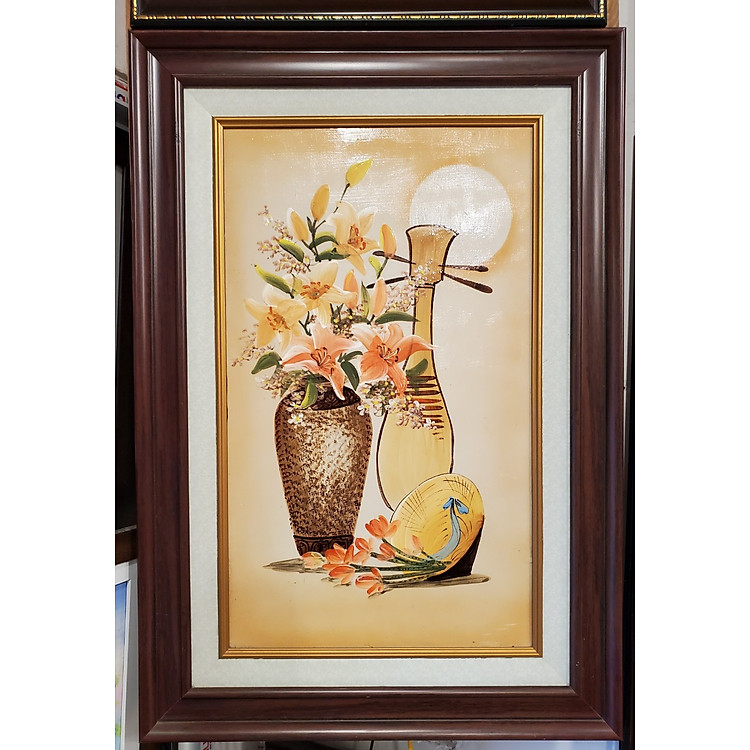 TRANH SỨ TĨNH VẬT BÌNH HOA