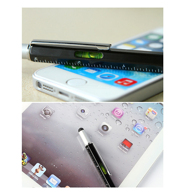 Bộ Bút Bi 6 in 1 Đa Chức Năng (2 cây) - Ảnh 6