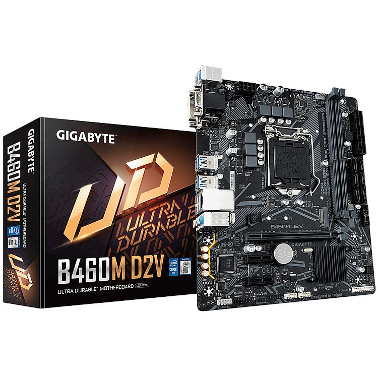 Mainboard Gigabyte B460M D2V-Hàng chính hãng