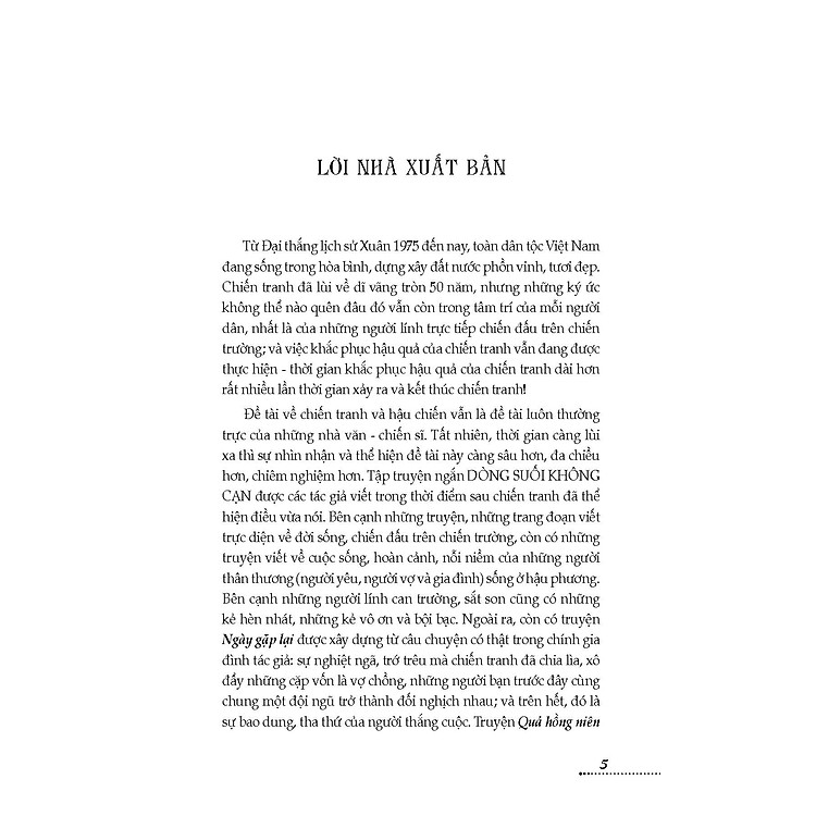 Dòng Suối Không Cạn (Tập truyện ngắn) - Ảnh 4