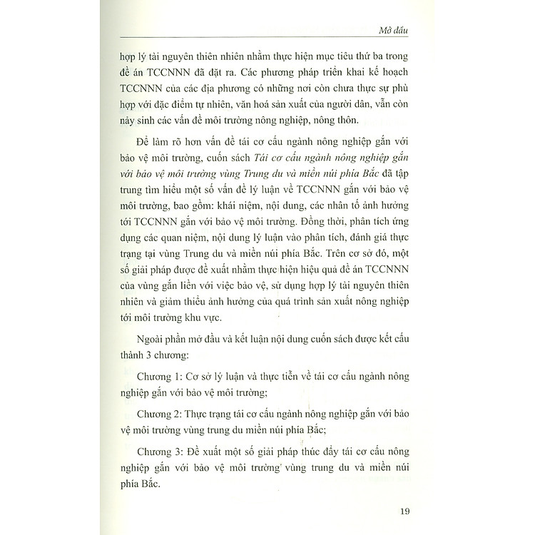 Tái Cơ Cấu Ngành Nông Nghiệp Gắn Với Bảo Vệ Môi Trường Vùng Trung Du Và Miền Núi Phía Bắc - Ảnh 4