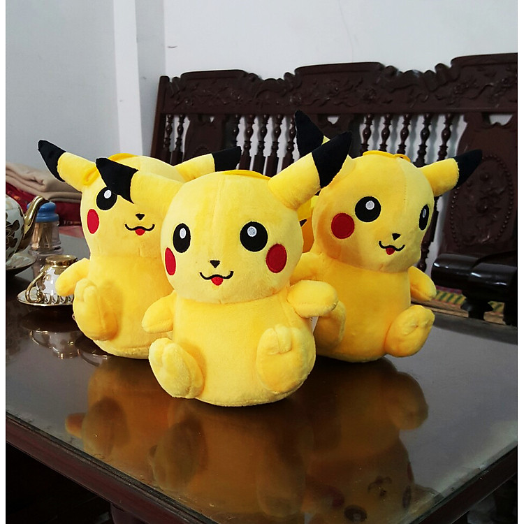 Gấu bông Pikachu cho bé - 20cm Chính hãng Tiết kiệm - Hình ảnh 2
