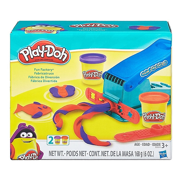 Bộ Đồ Chơi Đất Nặn Nhà Máy Vui Vẻ Cơ Bản - Play-Doh B5554