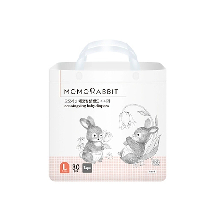 Bỉm dán Momo Rabbit size L Chính hãng Giá rẻ