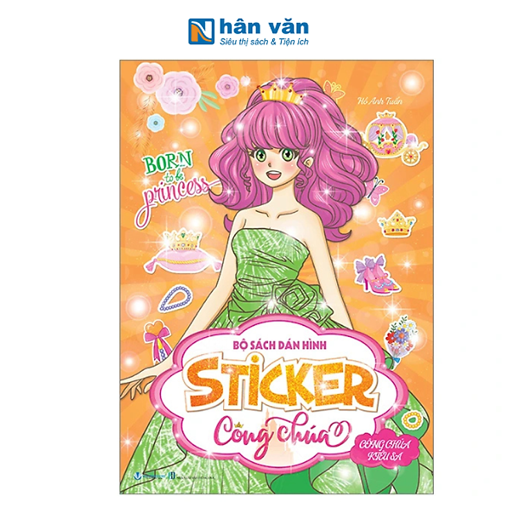 Bộ Sách Dán Hình – Sticker Công Chúa Kiêu Sa