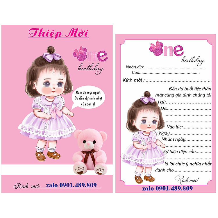 30 THIỆP SINH NHẬT VIẾT TAY