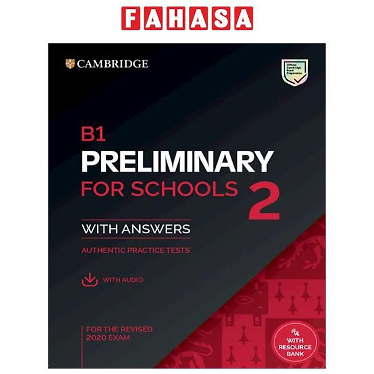 B1 Preliminary for Schools 2 Student's Book with Answers with Audio with Resource Bank