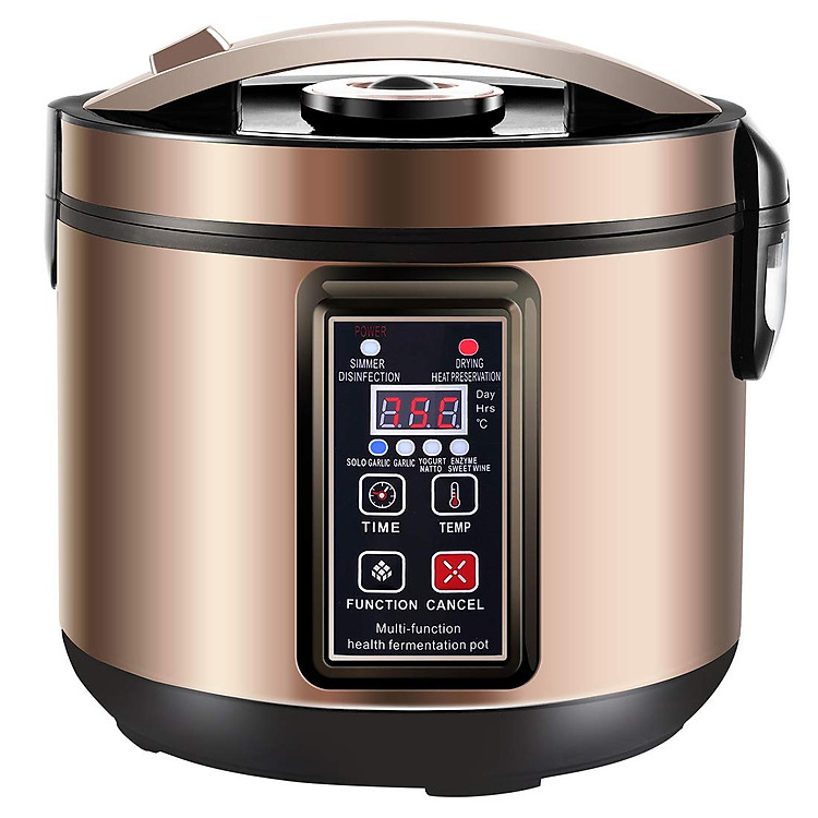 Máy lên men thực phẩm Anzhik 6 lít AZK-186 thế hệ mới - làm tỏi đen, sữa chua, yogurt, đậu nành(natto), enzyme trái cây, vang ngọt, kim chi - Hàng Chính Hãng