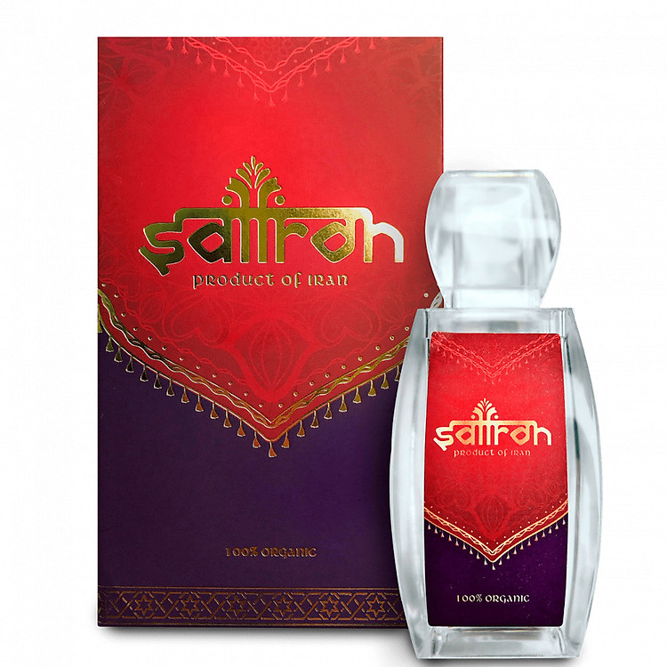 Sợi Nhuỵ Hoa Nghệ Tây Dòng Saffron Salam Negin Hữu Cơ - Hộp 1g
