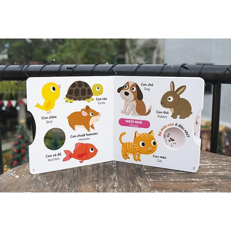 Xoay, xoay, xoay - Đi tìm . . . - Sách tương tác cho trẻ 0 - 6 tuổi - Ảnh 2