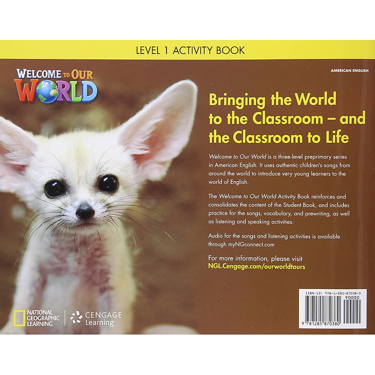 Welcome to Our World: Activity Book 1